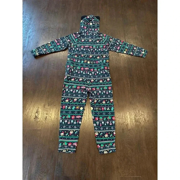 Disney Parks 2020 Adult S Mickey Christmas Bodysuit Holiday One Piece Pajamas - Picture 2 of 3